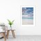Bavaro Beach at Dawn by Walter Bibikow Danita Delimont Wood Framed Wall Art Print 30 in. W x 41 in. H